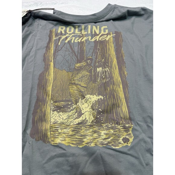 Rolling Thunder Calling Thunder Short Sleeve T-Shirt Size Large NWT duck hunting - Picture 7 of 8